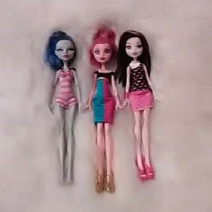 Monster High doll Trio